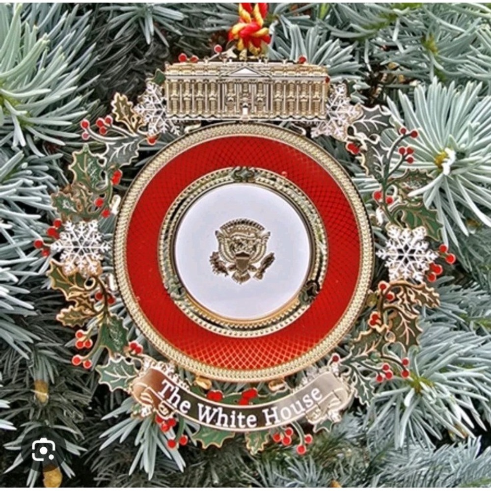 Official 2025 White House Christmas Ornament – Honors 150 Years of White